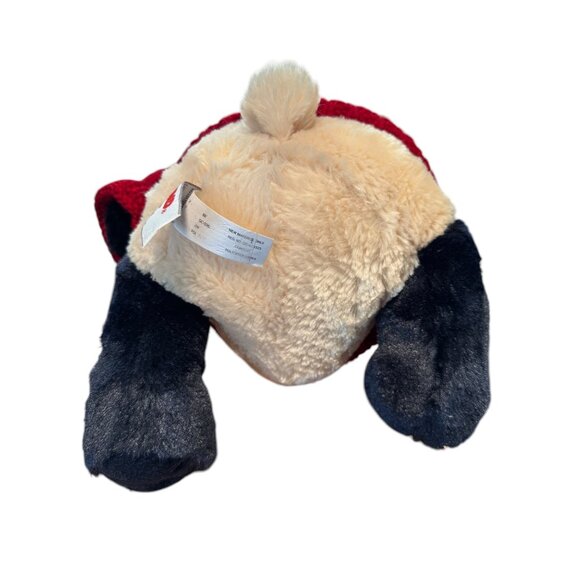 Gund Plush Panda Bear With Red Knit Sweater Featuring Union Jack Flag 12”Tall So - Picture 6 of 10